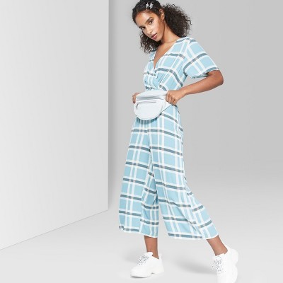 Women's Short Sleeve Twist Front Jumpsuit - Wild Fable™ | Target