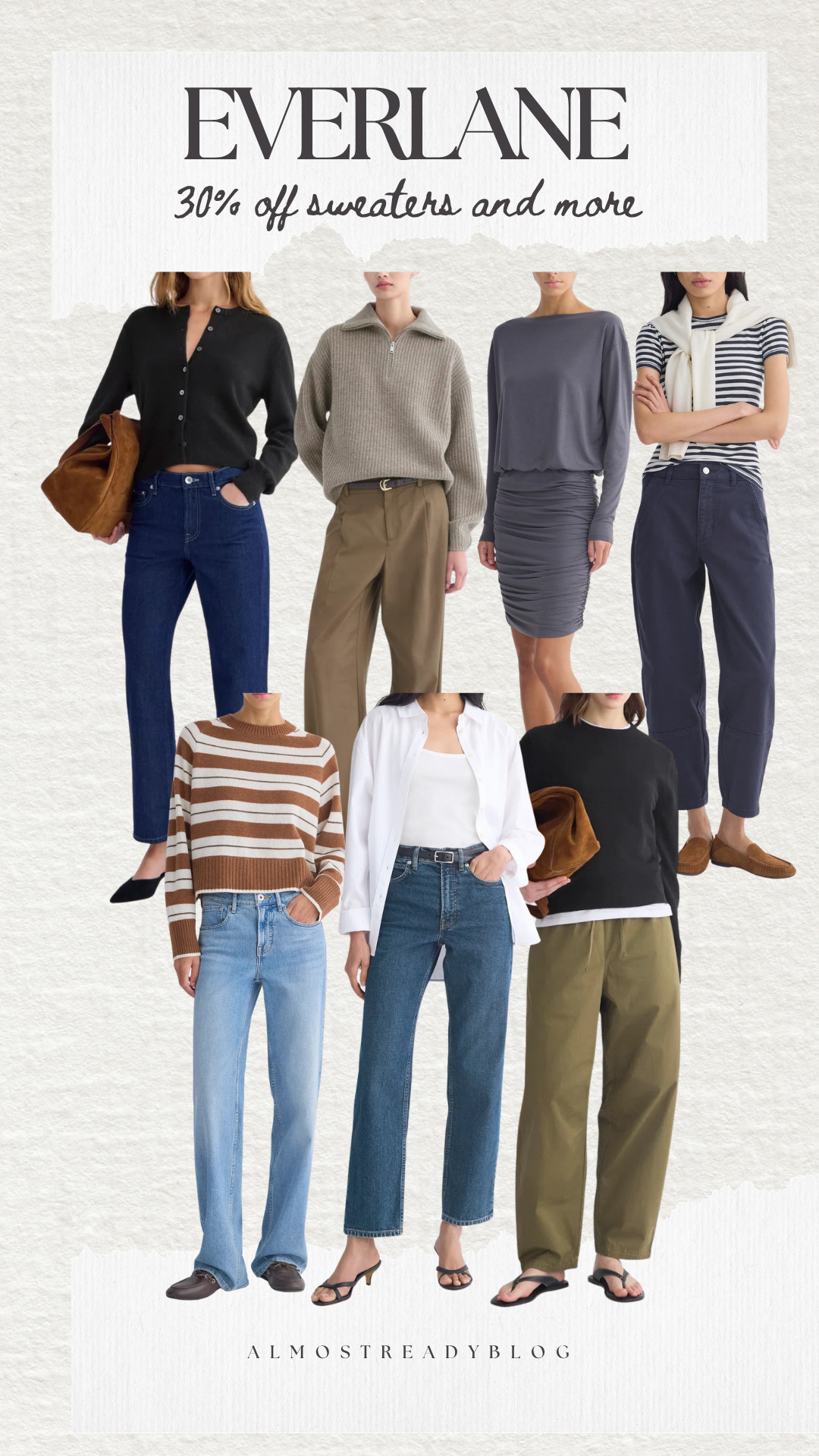 Sweaters and more on sale at Everlane! So many cute pants

sale alert, sweaters, denim, fall outfits, fall fashion haul, everlane, amanda west, almost_readyblog 

 #LTKootd #LTKSaleAlert
