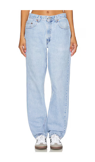 Vintage Ultra Baggy Jeans in Light Medium | Revolve Clothing (Global)