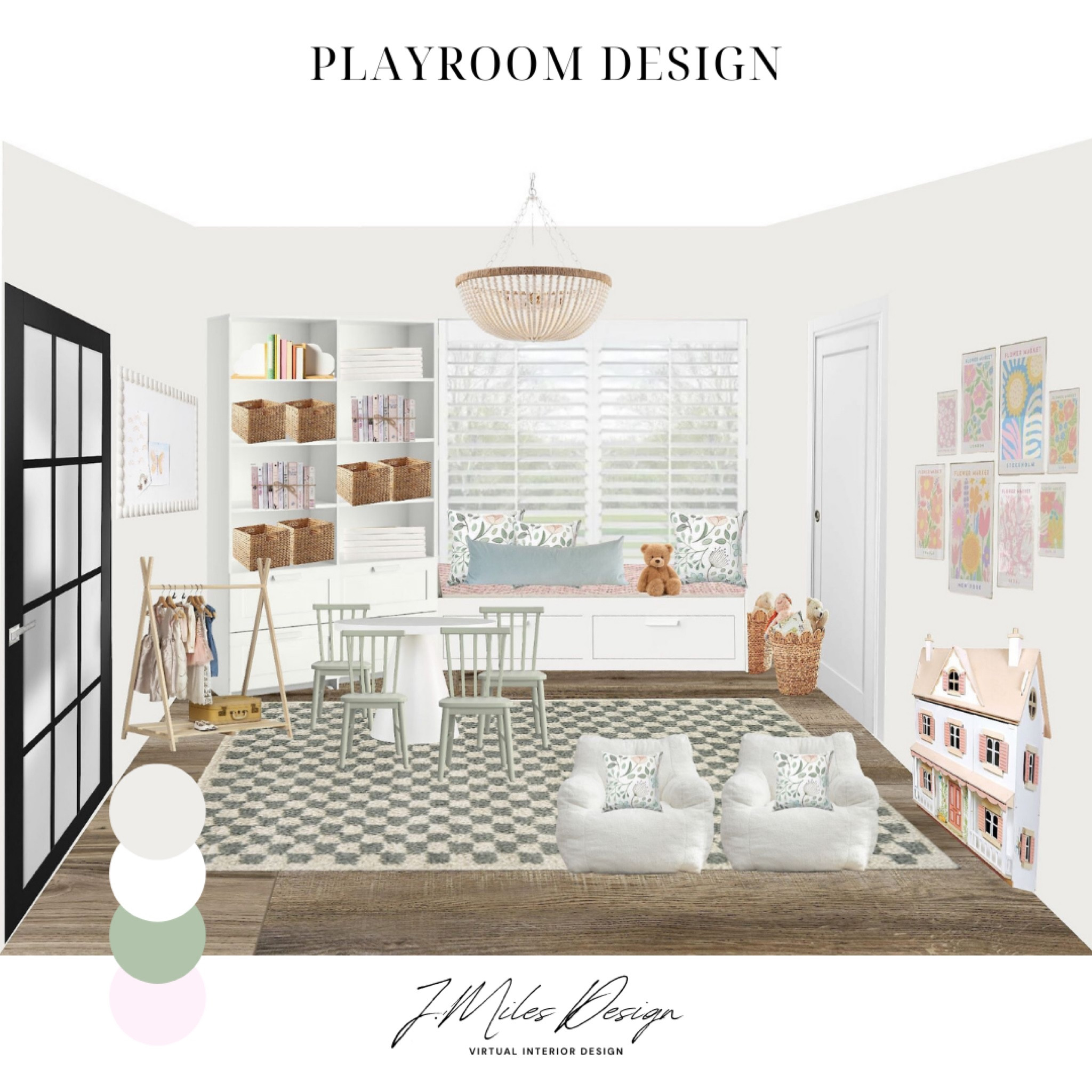 Kids playroom design inspo 🤍

#LTKFamily #LTKKids #LTKHome