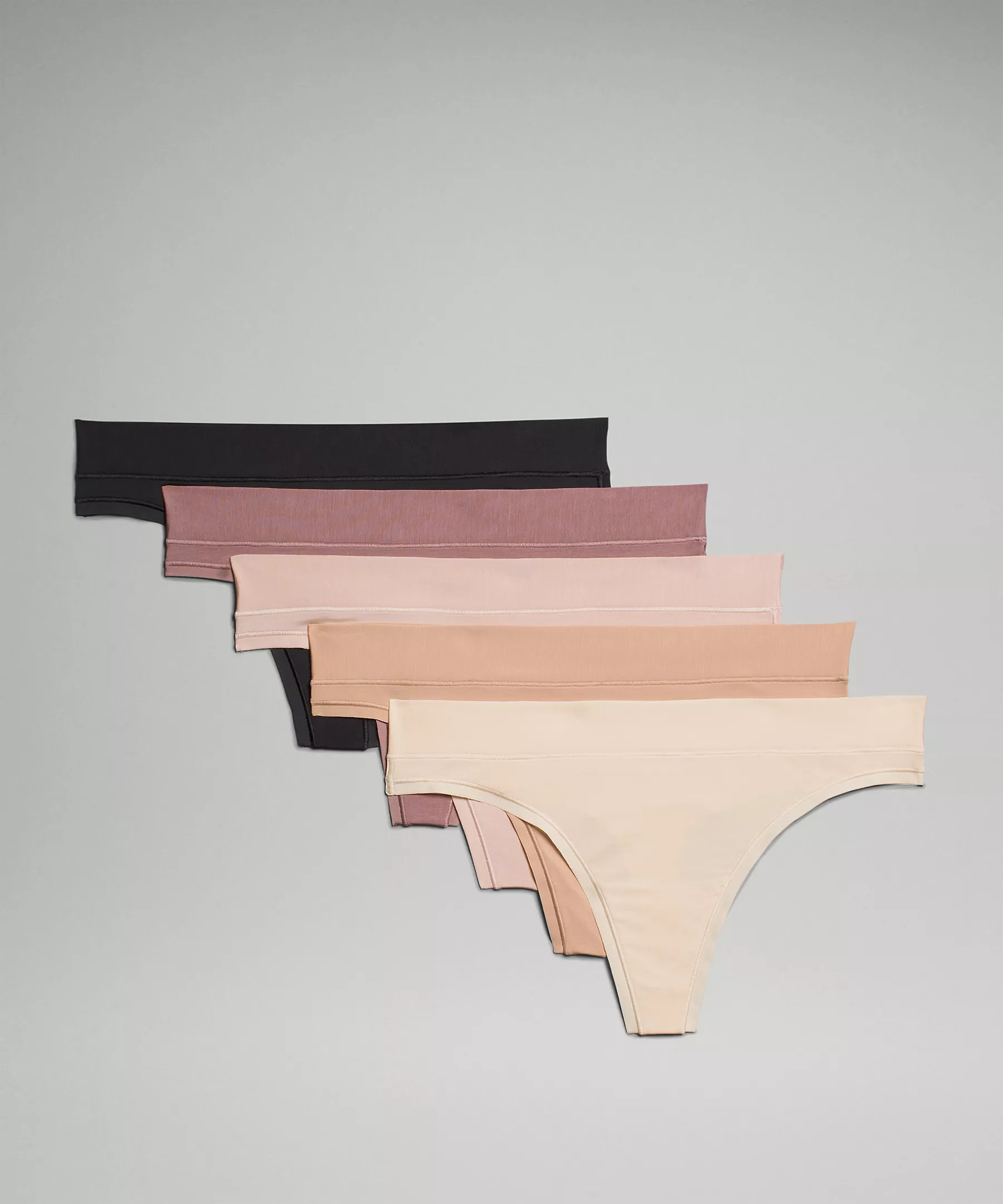 UnderEase Mid-Rise Thong Underwear | Lululemon (US)