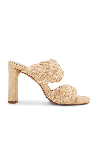 Schutz Amani Sandal in Raffia Multi Natural from Revolve.com | Revolve Clothing (Global)
