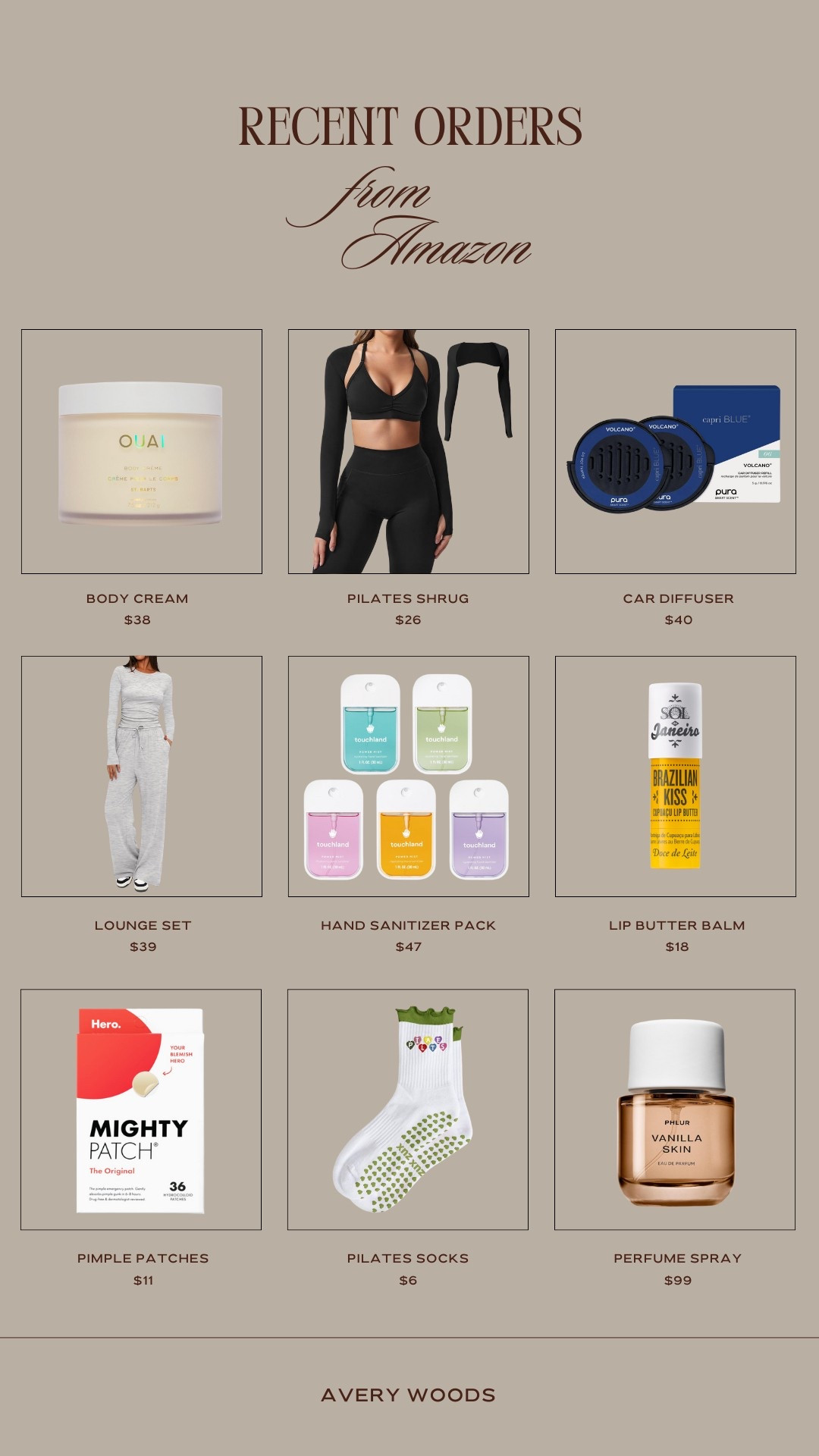 My recent Amazon orders 

#LTKFindsUnder100 #LTKFindsUnder50