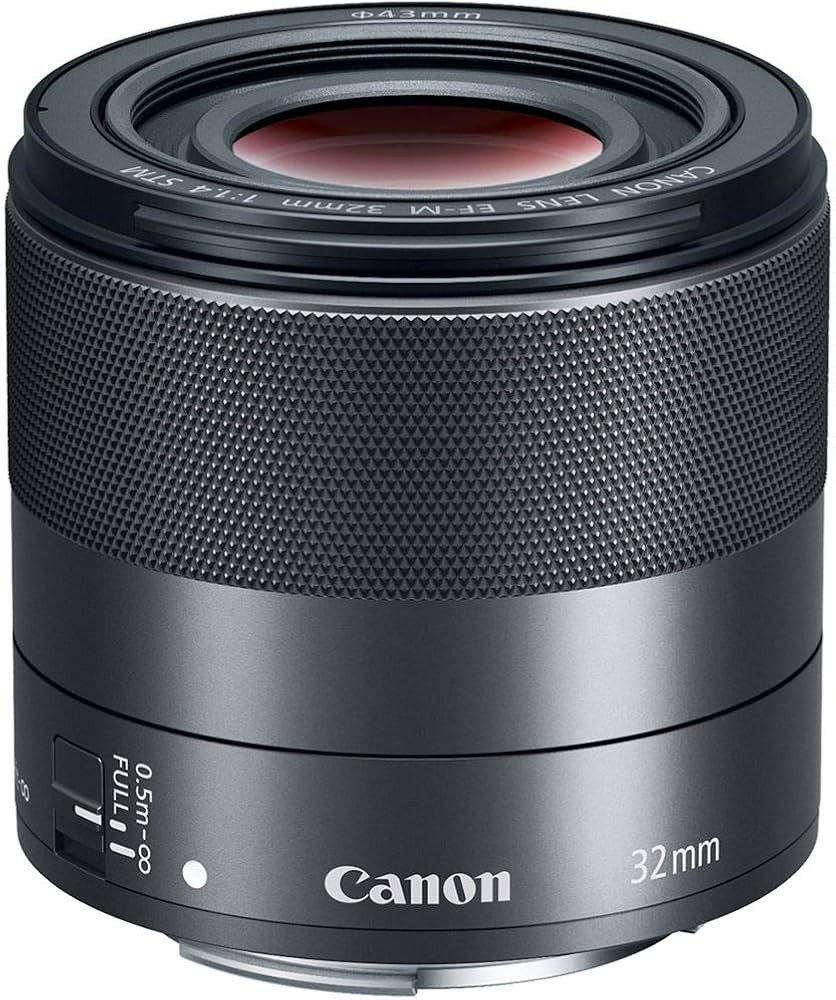 Canon EF-M 32mm f/1.4 STM Lens, Black - 2439C002 | Amazon (US)