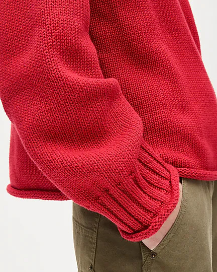 best seller4.8Summary of 998 reviews2025 Rollneck™ sweater$98.00Vintage Ruby | J. Crew US