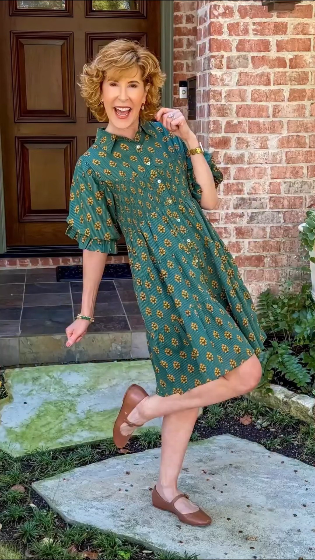 Can we talk about this darling @printfresh dress? It’s made of lightweight organic cotton with the prettiest hand-screened floral print and a relaxed, flowy fit that’s as comfy as it is flattering. 🌸 

#LTKStyleTip #LTKOver40 #LTKSeasonal