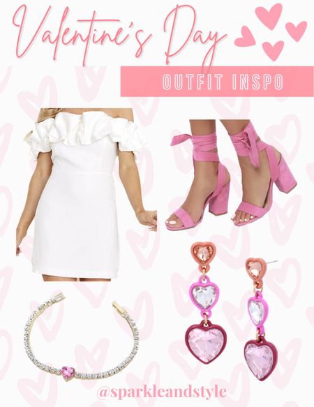 Valentine’s Day Outfit Inspo: This white dress has the cutest ruffle off the shoulder detail! I styled it with these adorable pink tie up block heels, tiered ombré pink heart earrings, and a pink heart bracelet! 🤍💗


Valentine’s Day outfit, Valentine’s Day styles, Valentine’s Day fashion, Galentine’s Day outfit, Galentine’s Day styles, Galentine’s Day fashion

#LTKstyletip #LTKunder50 #LTKunder100