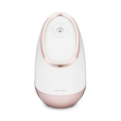Vanity Planet Facial Steamer - White & Rose Gold - 1ct | Target