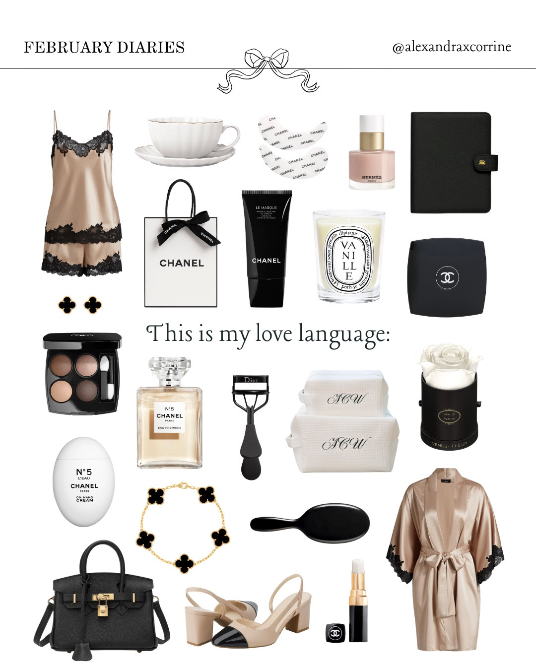 Self care is my love language 🤍

#selfcareessentials #selfcareaesthetic #luxuryaesthetic #moodboardaesthetic #pinterestinspo 

[ my love language, self care menu, self care aesthetic, chic girl luxury aesthetic, beauty and self care, soft feminine, Pinterest mood board aesthetic ]

#LTKselfcare #LTKBeauty
