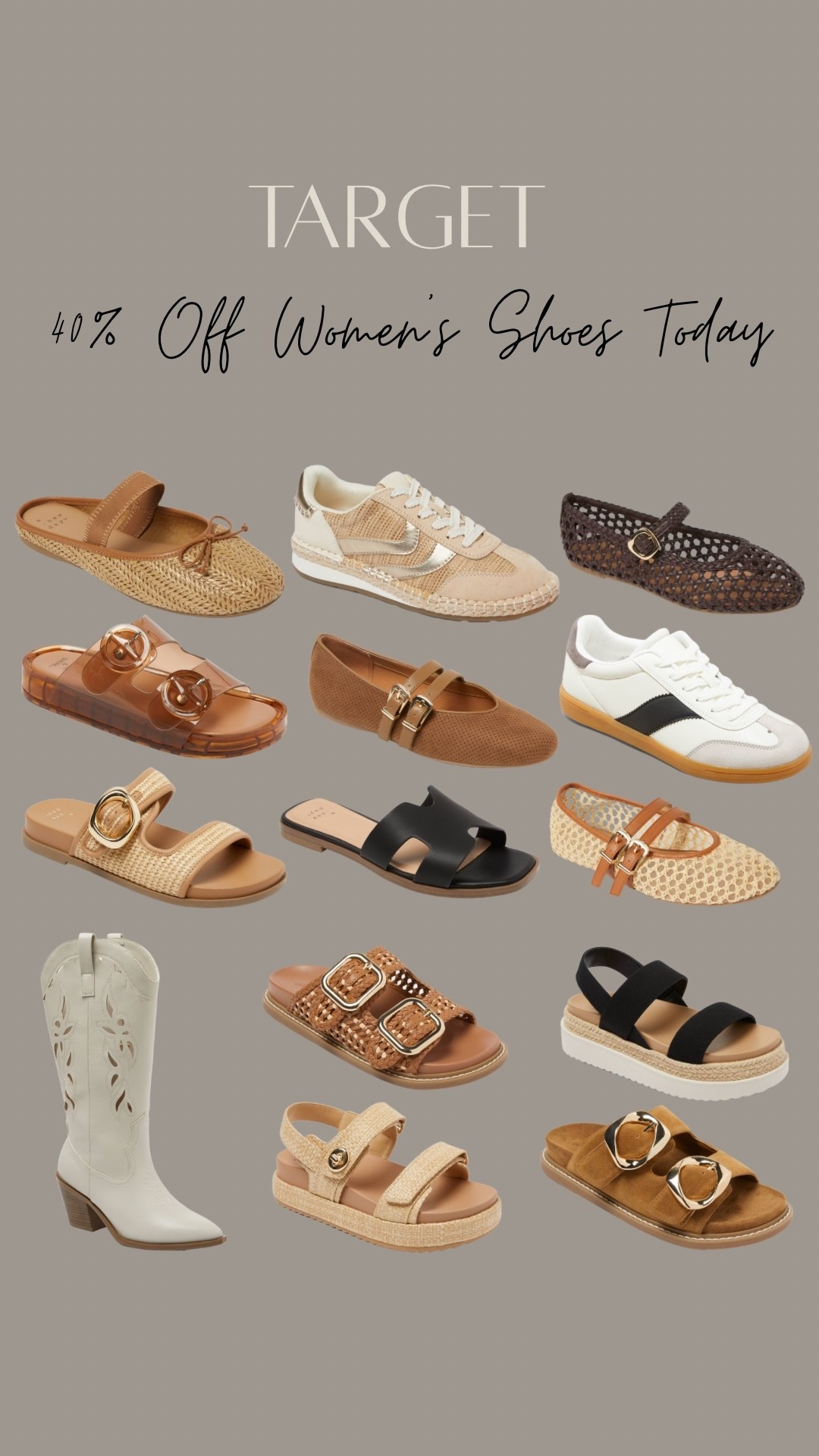 Target 40% Off Women’s Shoes Today


Affordable women’s shoes. Trending women’s summer shoes on sale.

#LTKmomlife #LTKSeasonal #LTKSaleAlert