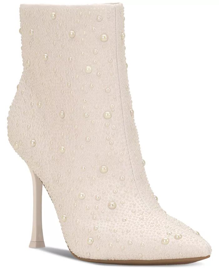 I.N.C. International Concepts Women's Rakima Embellished Pointed Toe Dress Booties, Created for M... | Macy's