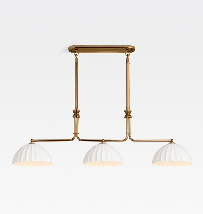 Enzo 60" Triple Linear Chandelier | Rejuvenation