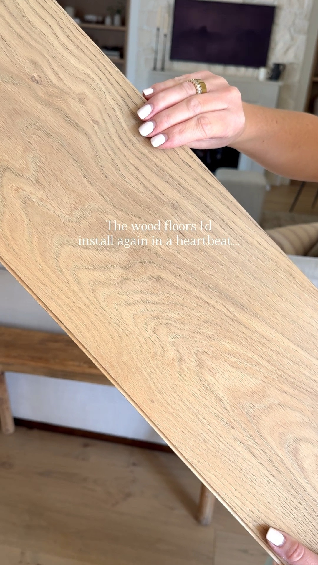 If we were choosing floors all over again, I’d install these in a heartbeat. The Bordeaux 7.5" x 75" Engineered Hardwood Plank in Chambord has the perfect balance of warmth and texture, and it’s truly the foundation of our whole home. One of those renovation decisions I’m still so happy we made. 

#LTKSeasonal #LTKHome