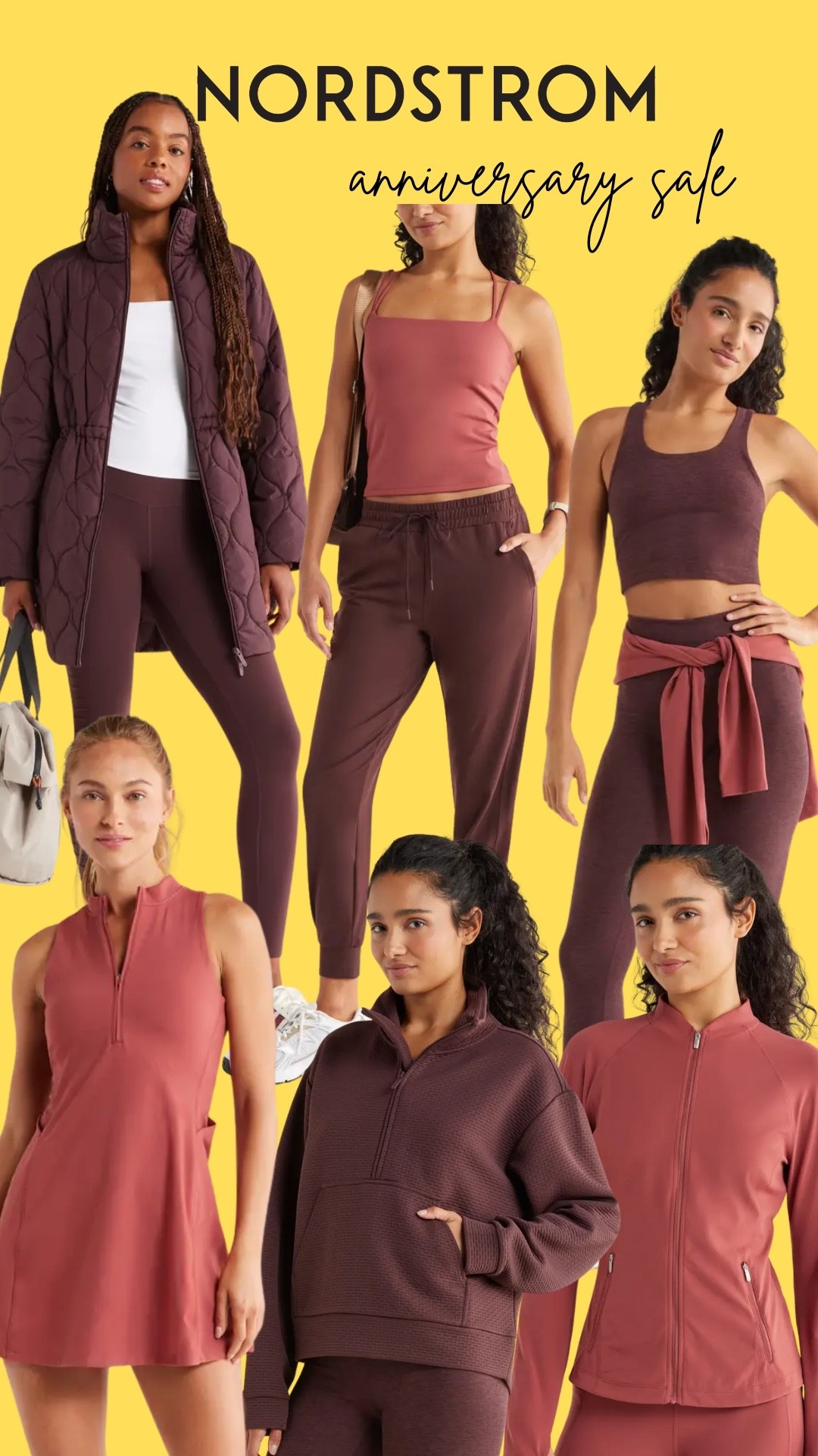 Zella at Nordstrom Anniversary sale for autumns, activewear leggings, matron, burgundy, chestnut, rosewood pink

True autumn, dark autumn, soft autumn, warm autumn, HOC autumn, house of colour autumn

#LTKMidsize #LTKActive #LTKSaleAlert