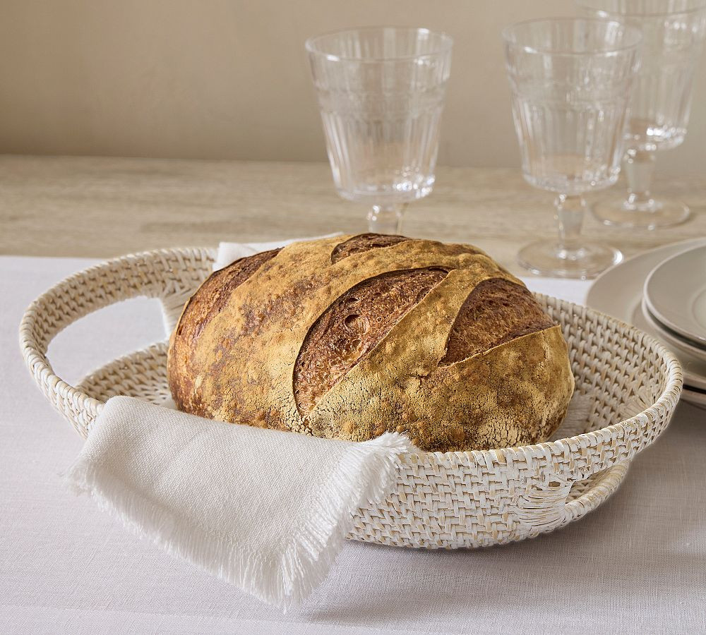 Tava Handwoven Bread Basket | Pottery Barn (US)