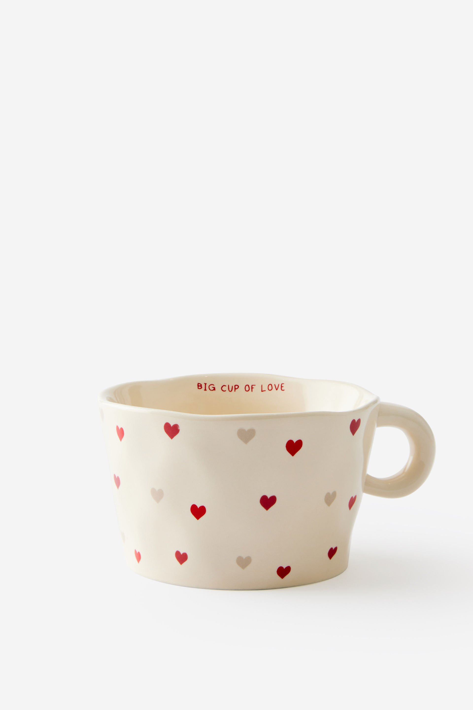 Typo - Novelty Shaped Mug - Micro hearts | Cotton On (ANZ)