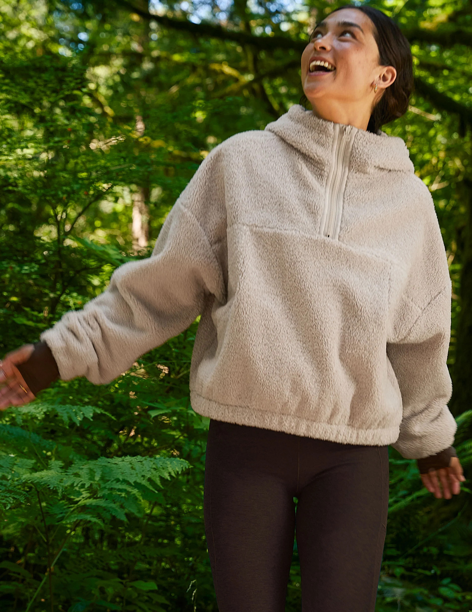 Unity 1/4 Zip Hoodie | Beyond Yoga | Beyond Yoga