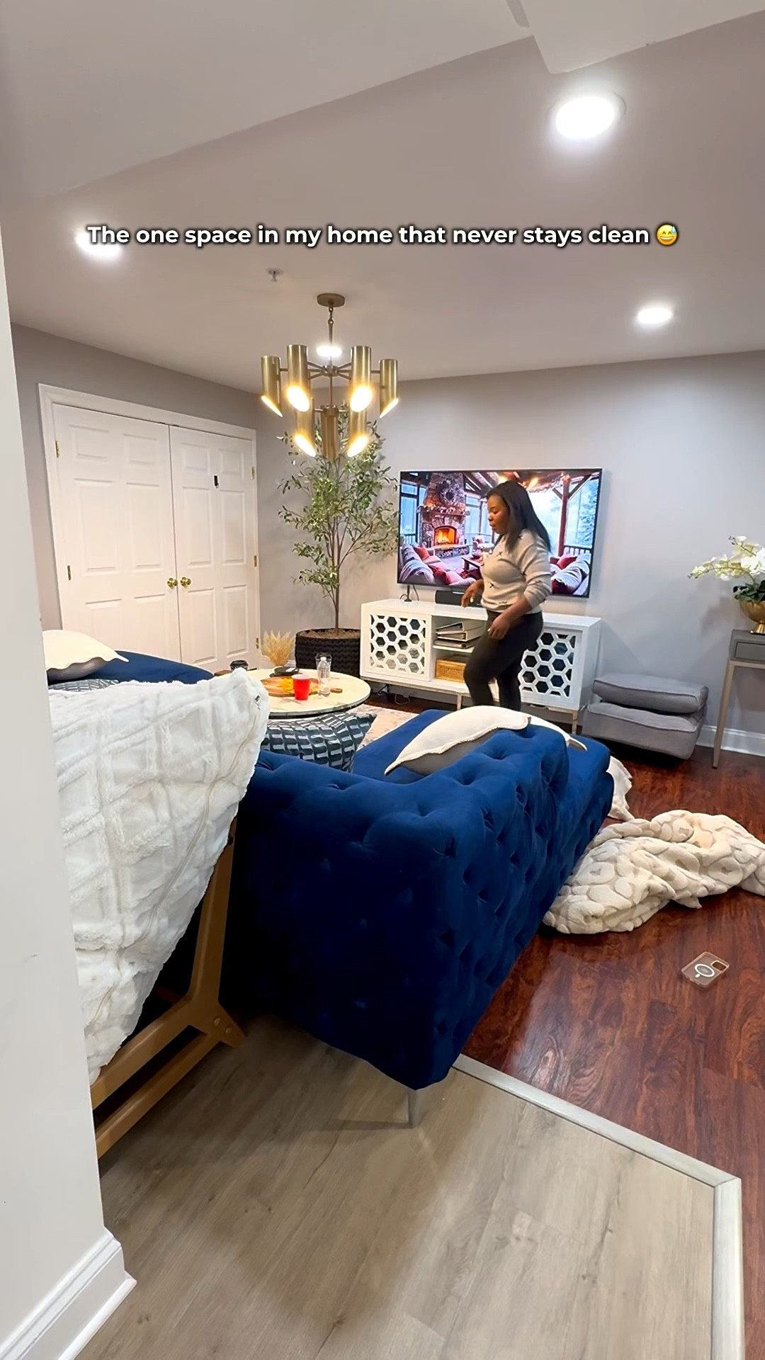 Tidy up my basement with me. This is where my kiddos hang out the most, so it never really stays tidy for long 😅

I did a quick reset to get it back, we’ll see how long that lasts 😂 

#cleanwithme #homereset #homedecor

#LTKSaleAlert #LTKSeasonal #LTKHome