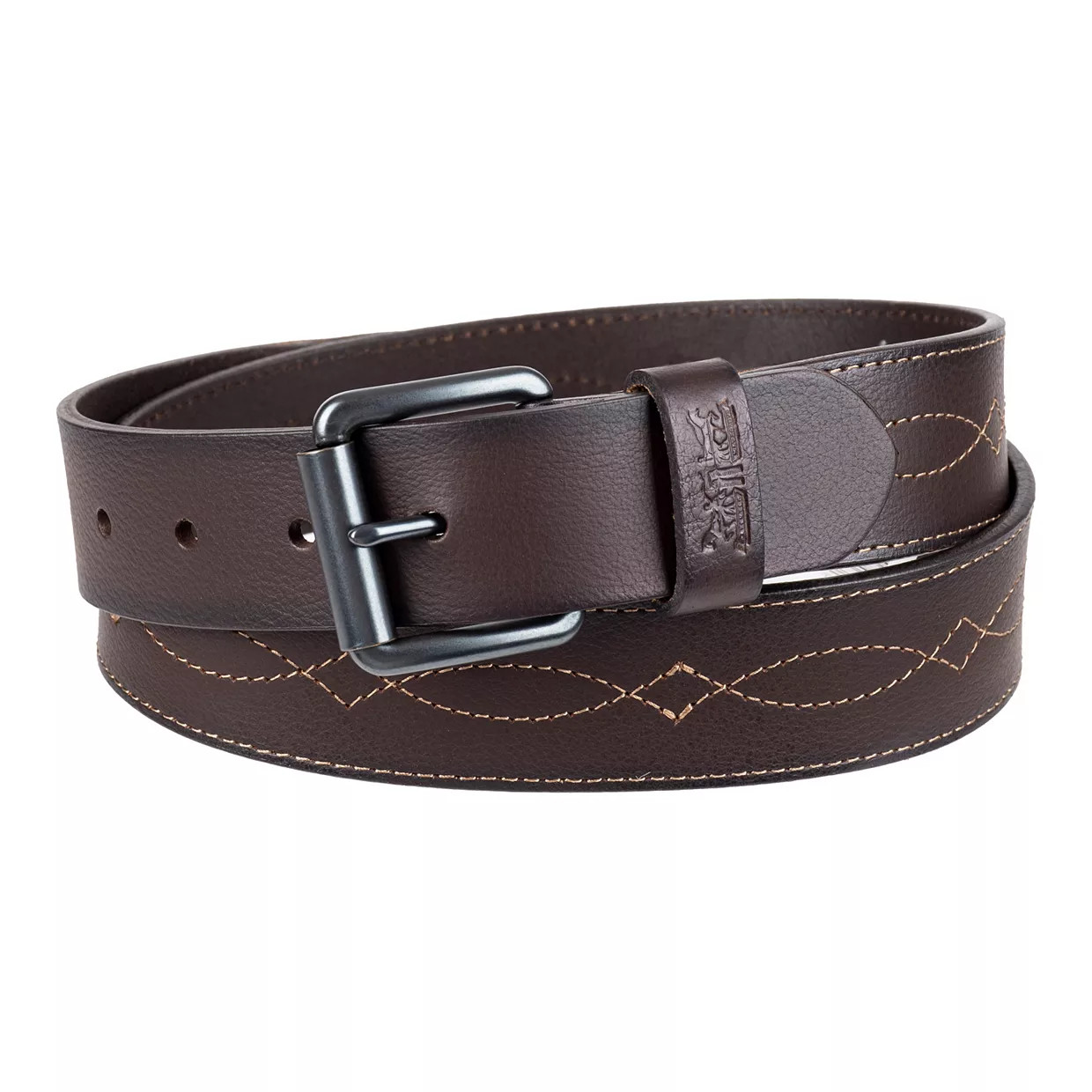 Men's Levi's® Western Style Stitch Jean Belt with Tapered Tabs | Kohl's