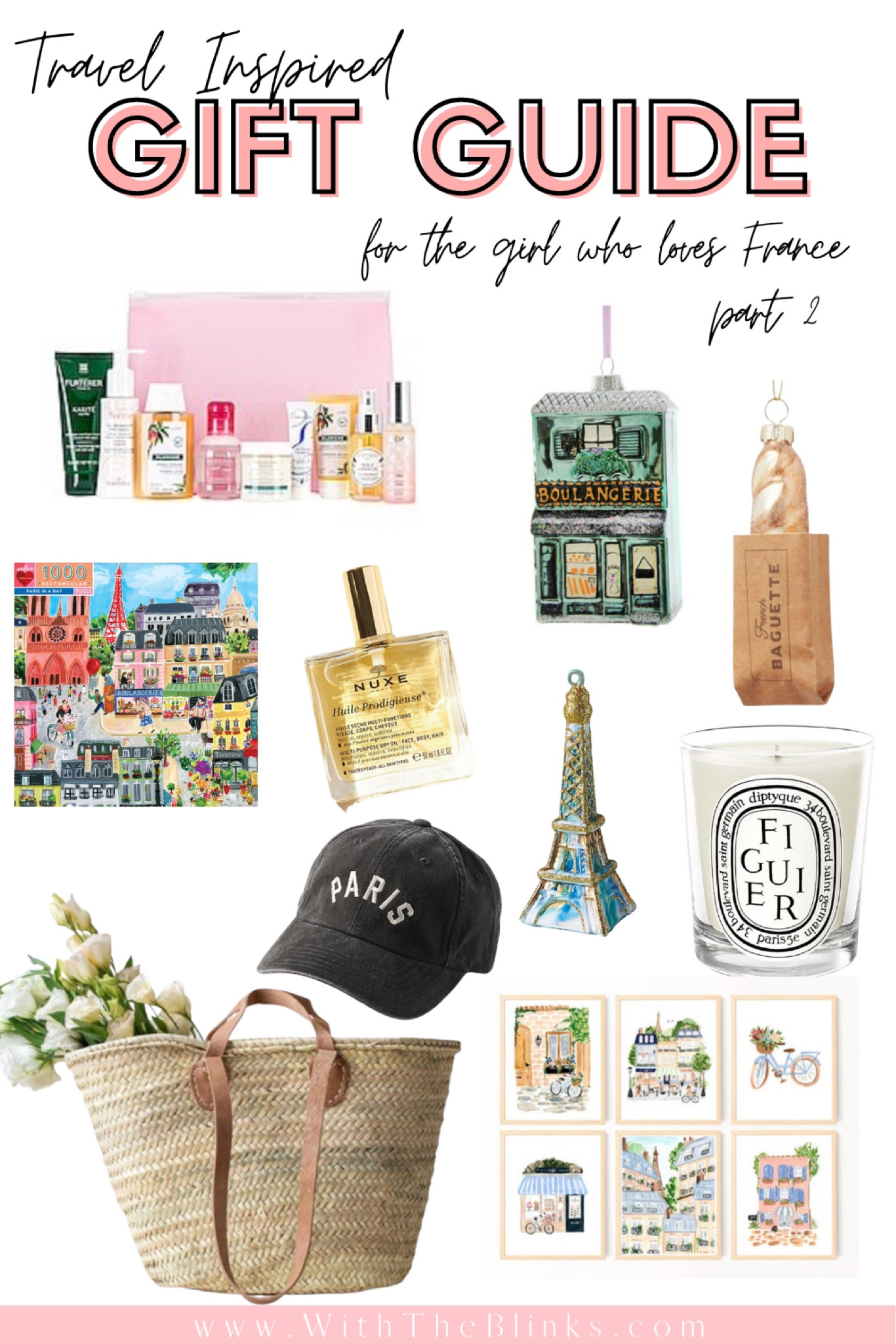 #giftguide for the girl who loves #france #travel #wanderlust #holiday #gifting 

#LTKHoliday #LTKtravel #LTKeurope