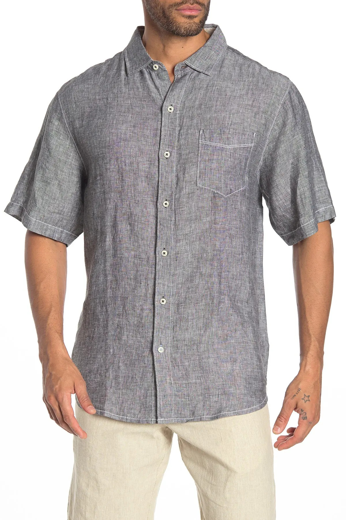 Party Breezer Short Sleeve Woven Shirt (Men) | Nordstromrack | Nordstrom Rack