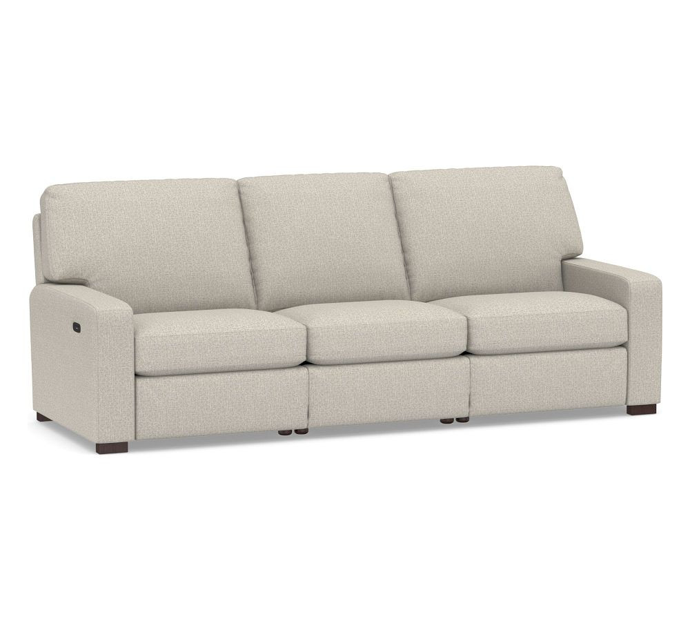 Turner Square Arm Upholstered Power Reclining Sofa | Pottery Barn (US)