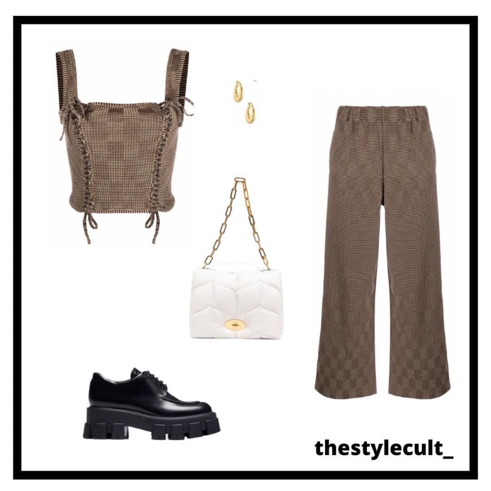 • mulberry shoulder bag | gold hoops | isa boulder wide leg trouser | isa boulder panel top | prada loafers

#LTKSeasonal #LTKstyletip #LTKitbag