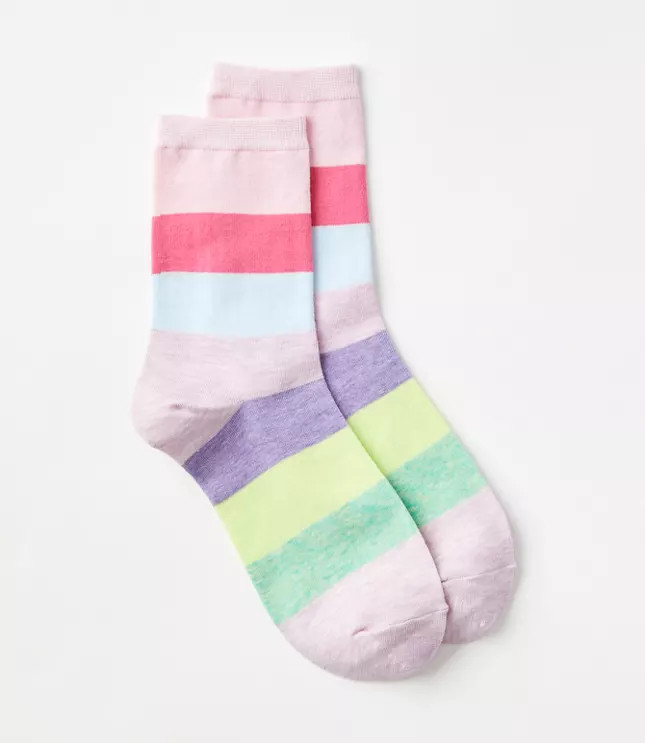Striped Crew Socks | LOFT