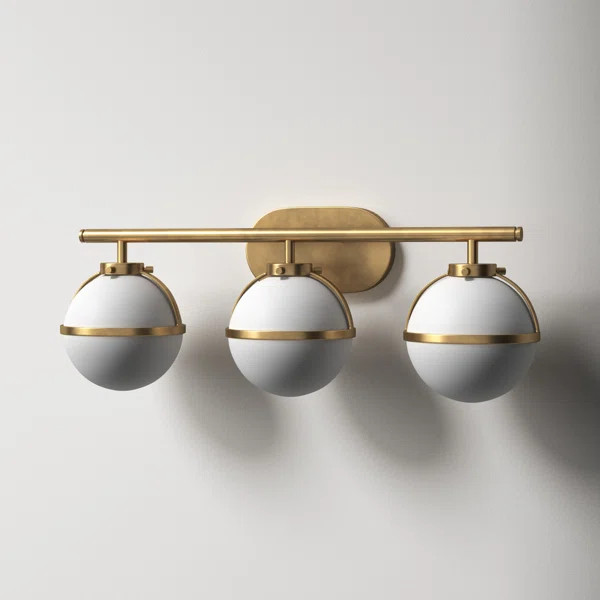 Belfast 3 - Light Dimmable Vanity Light | Wayfair North America