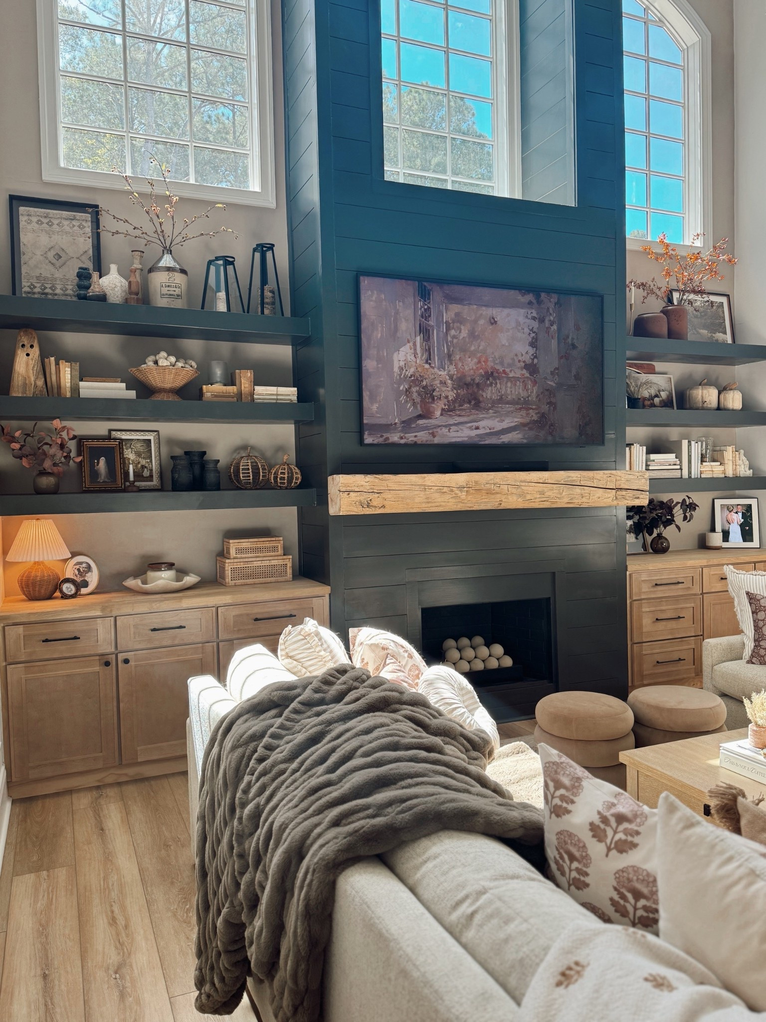 Warm tones, vintage, lived in, cozy & inviting fall is the vibe I wanted in here this year 🍂🤎🤌🏼 absolutely love styling these shelves w/ the seasons! 

Lots of old but some new pieces trickled in! ✨ linked everything I could! 

Home decor / fall / fall decor / cozy home / shelf styling / decorate with me / fall style / target / amazon / home goods / Holley Gabrielle 

#LTKSeasonal #LTKStyleTip #LTKHome