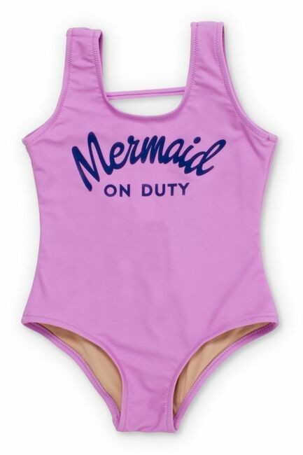 Lilac Mermaid on Duty Scoop One Piece (Scales Appear When Wet!) | Shade Critters