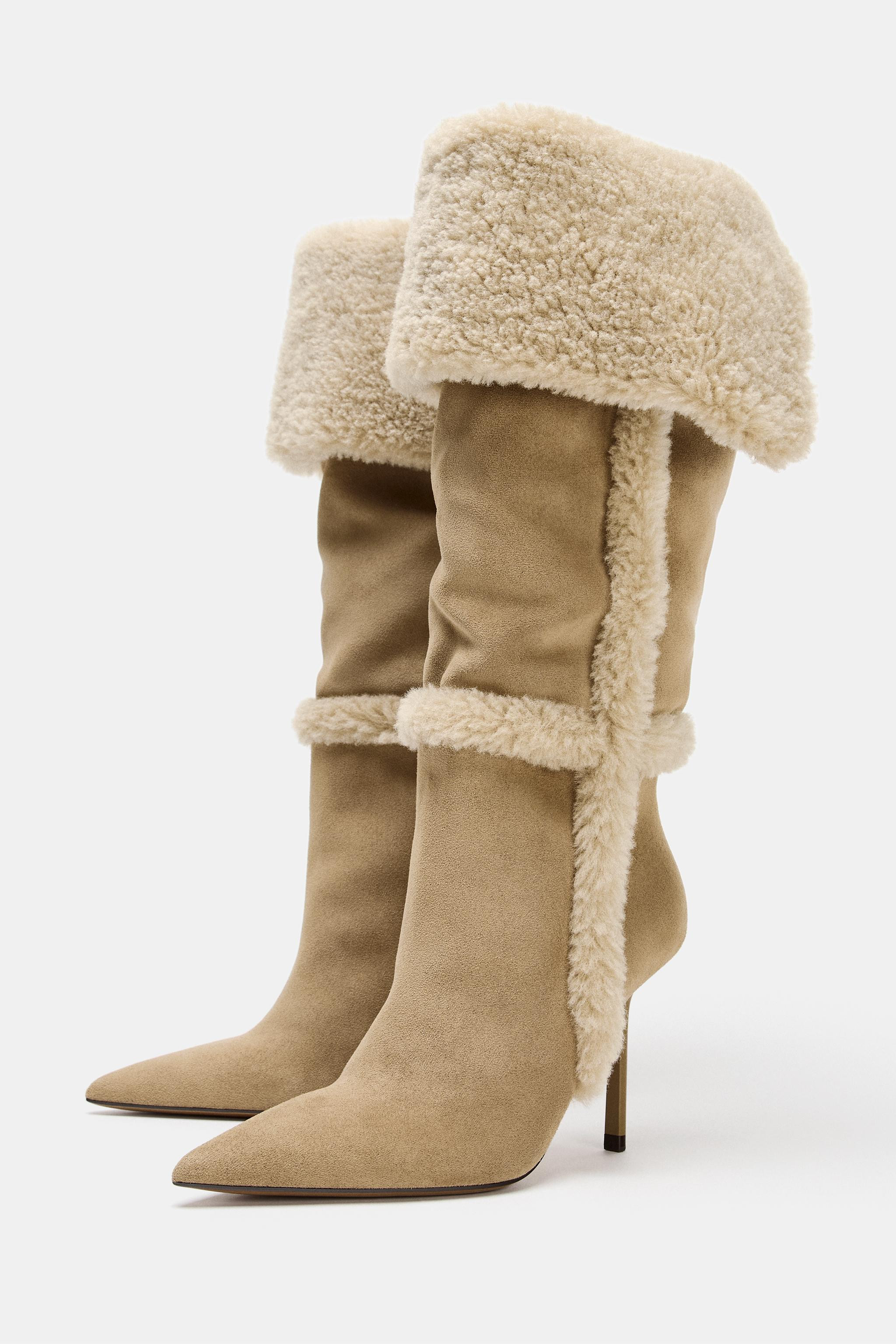 COMBINATION HEEL BOOTS | Zara US