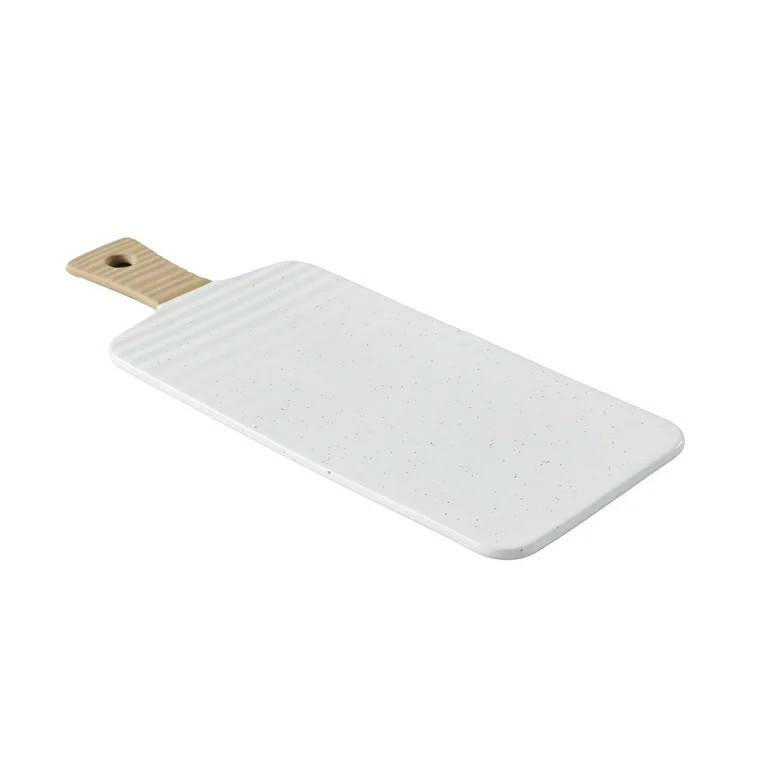 Better Homes & Gardens Abbott Exposed Clay Stoneware Charcuterie Platter, White Speckled - Walmar... | Walmart (US)