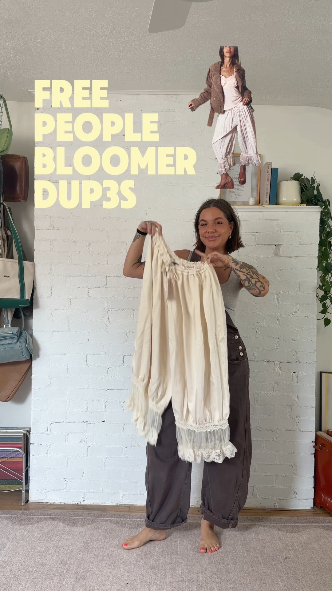 i’m wearing a size small (US 4) here (in the non plus size version) but i’m also linking the plus size options! make sure you purchase accordingly! the plus size version only has 3 colors :( but they’re good ones! @CIDER 

dupes for the $100 FP bloomers for $40! i’ve tried both pairs and honestly there isn’t much of a difference. just thickness in fabric!

i am normally for investing in the “better product” but they’re both almost the same exact material just at a different price point. (over 70% polyester) 

these are NOT see through and

#LTKgrwm #LTKmomlife #LTKdayinmylife