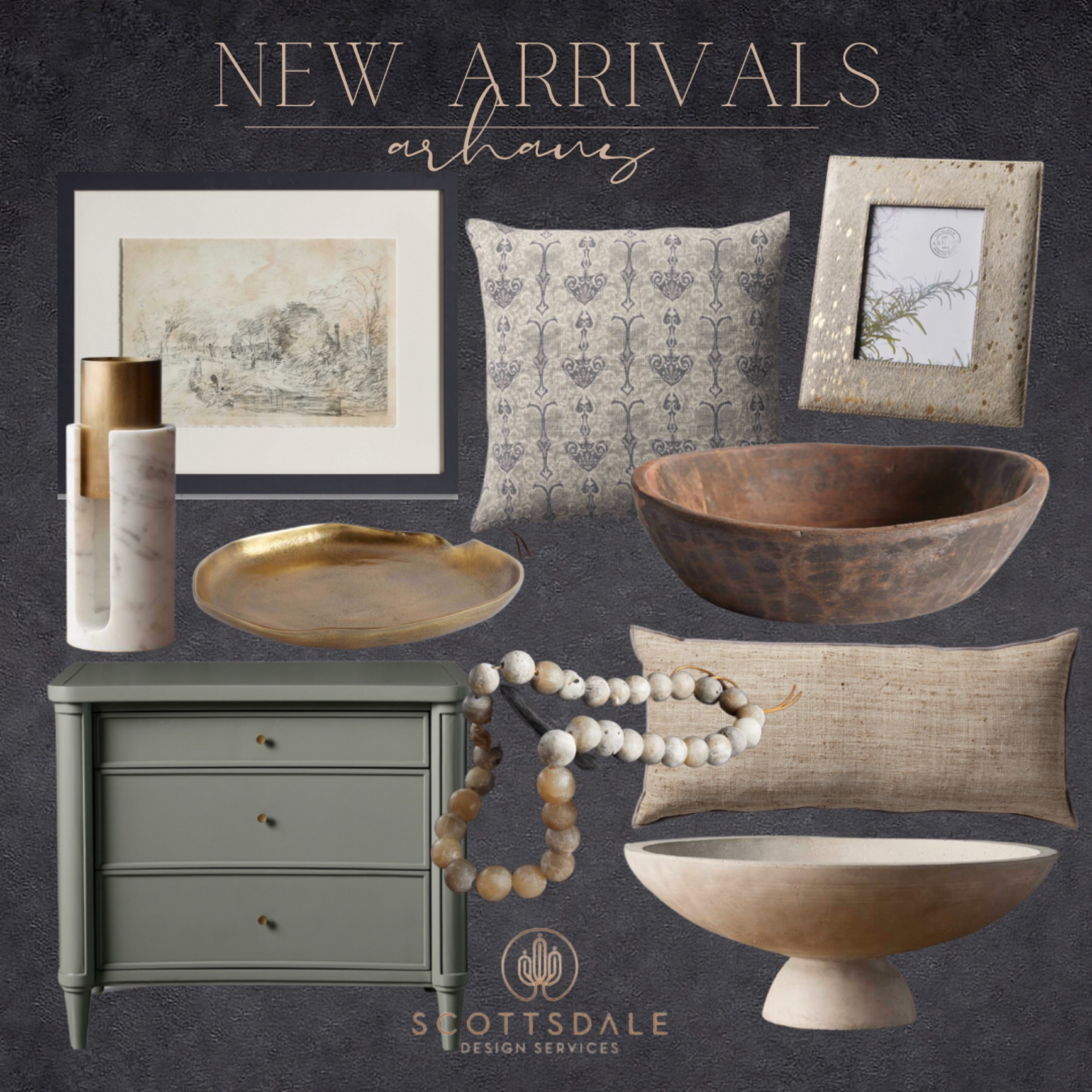 Loving this Arhaus finds!🤍

Nightstand, organic modern decor, home decor, footed bowl, wooden bowl, framed sketch, marble candle holder, picture frame, printed pillow, onyx beads, lumbar pillow, brass tray

#LTKhome #LTKFind