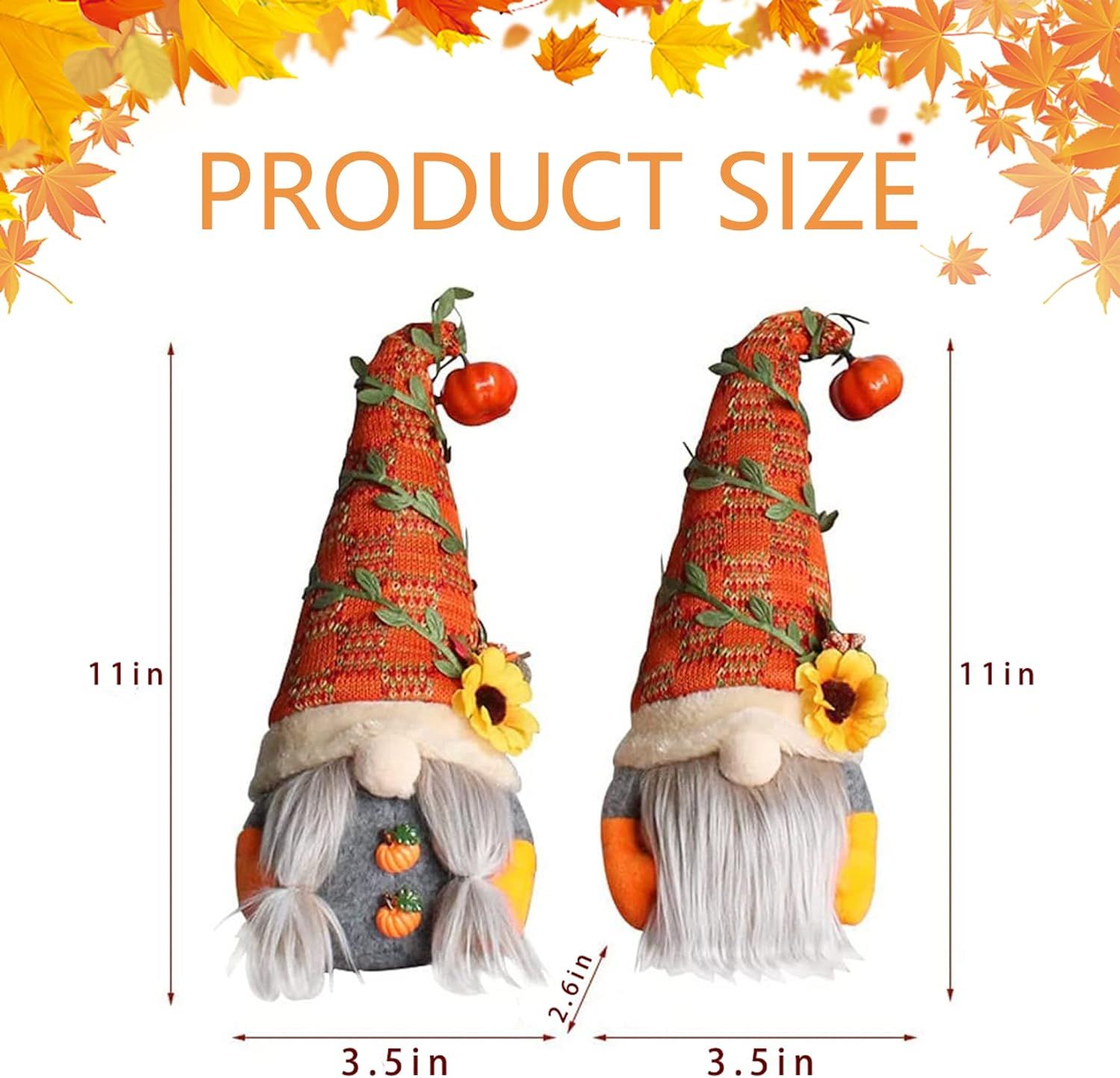 ROGENA Fall Decor Fall Decorations for Home Fall Gnomes Fall Decor for Home | Amazon (US)