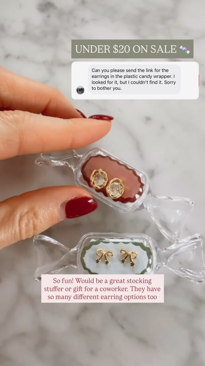 Anthropologie is 30% off today if you’re an Anthroperk member! It’s free to sign up! It makes these earrings under 20! 👏🏼 Such a cute stocking stuffer!

Loverly Grey, earrings, Anthropologie, Black Friday sale, stocking stuffers, studs 

#LTKGiftGuide #LTKCyberWeek #LTKSaleAlert