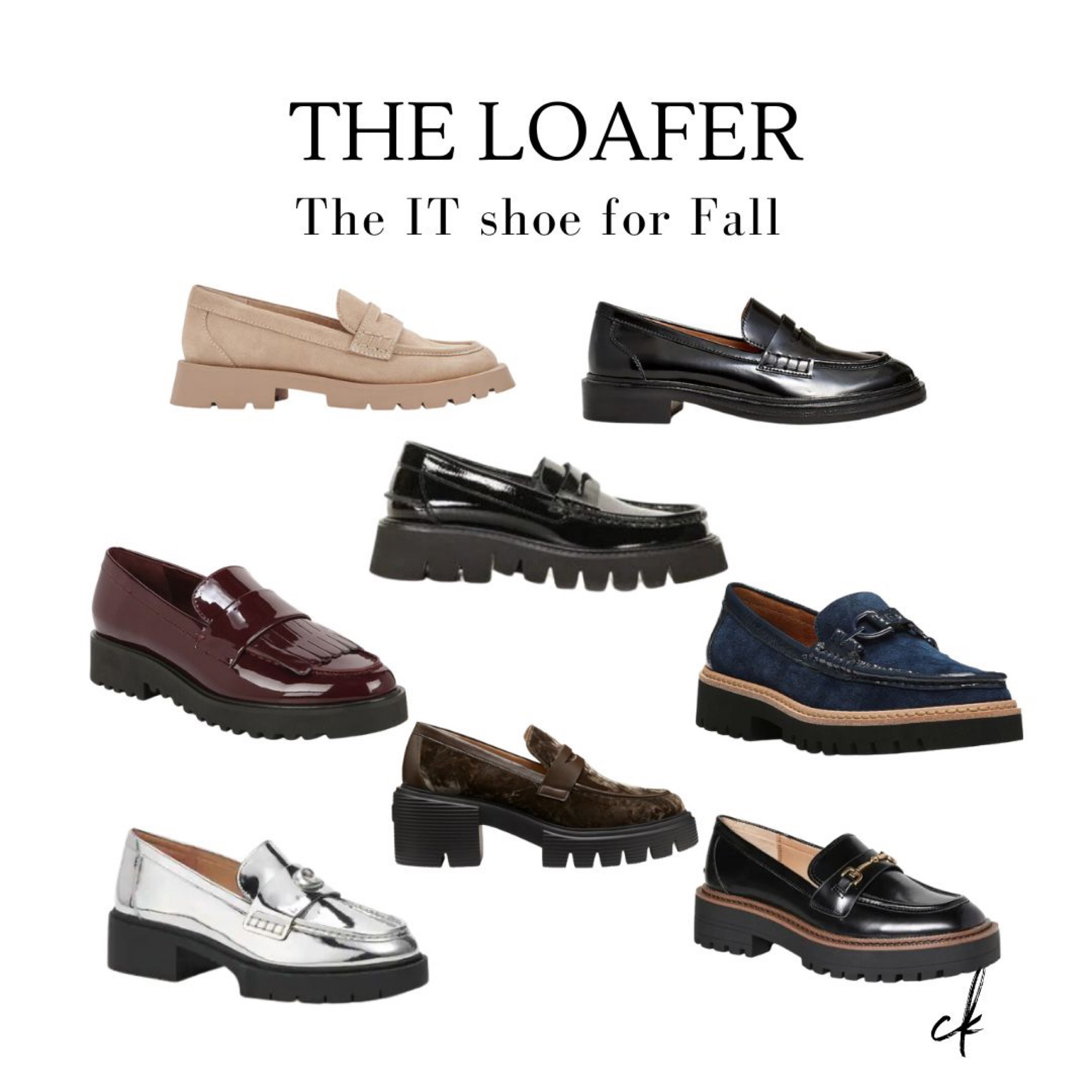 Love the Loafer! Fall’s IT shoe. With dresses, pants, denim and skirts - chunky and mini/chunk. Our new elevated sneaker :) 
#loafer 

#LTKstyletip #LTKfindsunder100 #LTKshoecrush