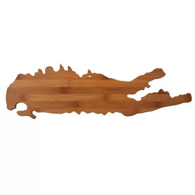 Totally Bamboo State Shaped Bamboo Cutting Board Totally Bamboo State: Long Island | Wayfair North America