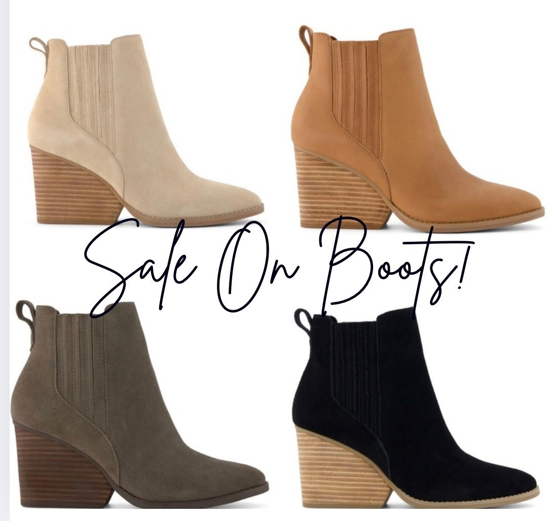 Toms boots on sale from $120 to $40! 