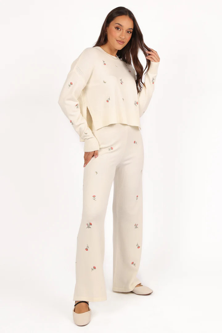 Primrose Knit Set - Cream | Petal & Pup (US)