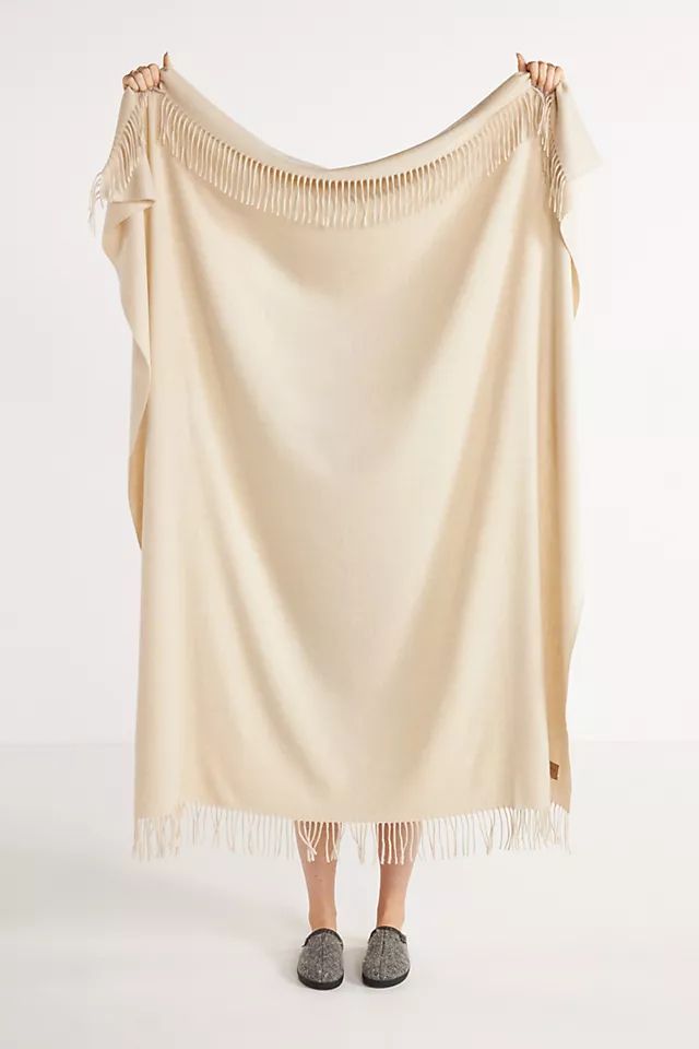 Luxe Cashmere Throw Blanket | Anthropologie (US)