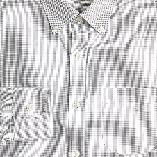 Bowery wrinkle-free stretch cotton shirt with button-down collar | J. Crew US