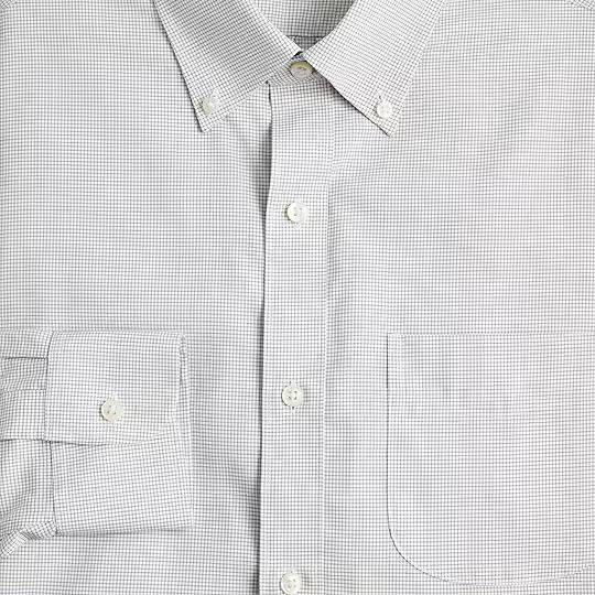 Bowery wrinkle-free stretch cotton shirt with button-down collar | J.Crew US