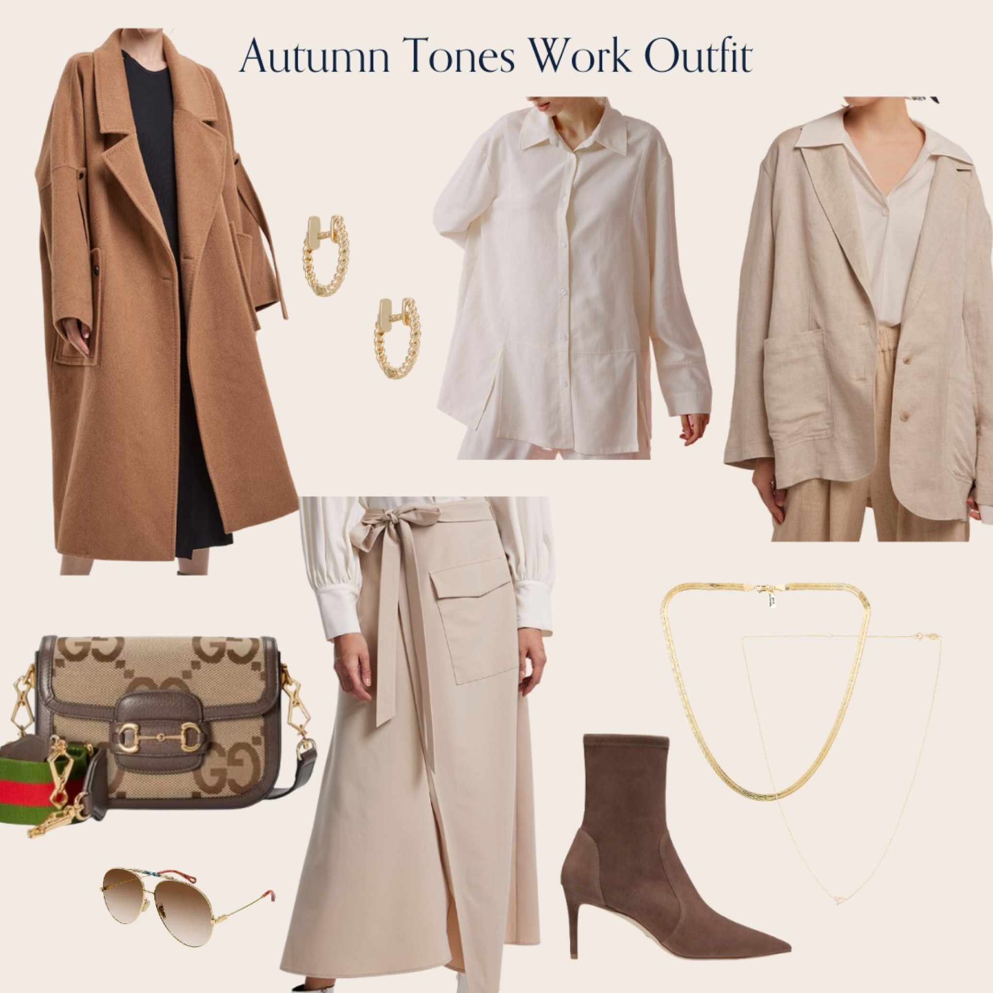Autumn Tones Work Outfit with gold accessories 🤎

#LTKfit #LTKworkwear #LTKSeasonal