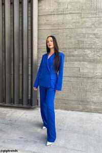 Double-Breasted Suit Blazer & Pants Set | Forever 21 (US)