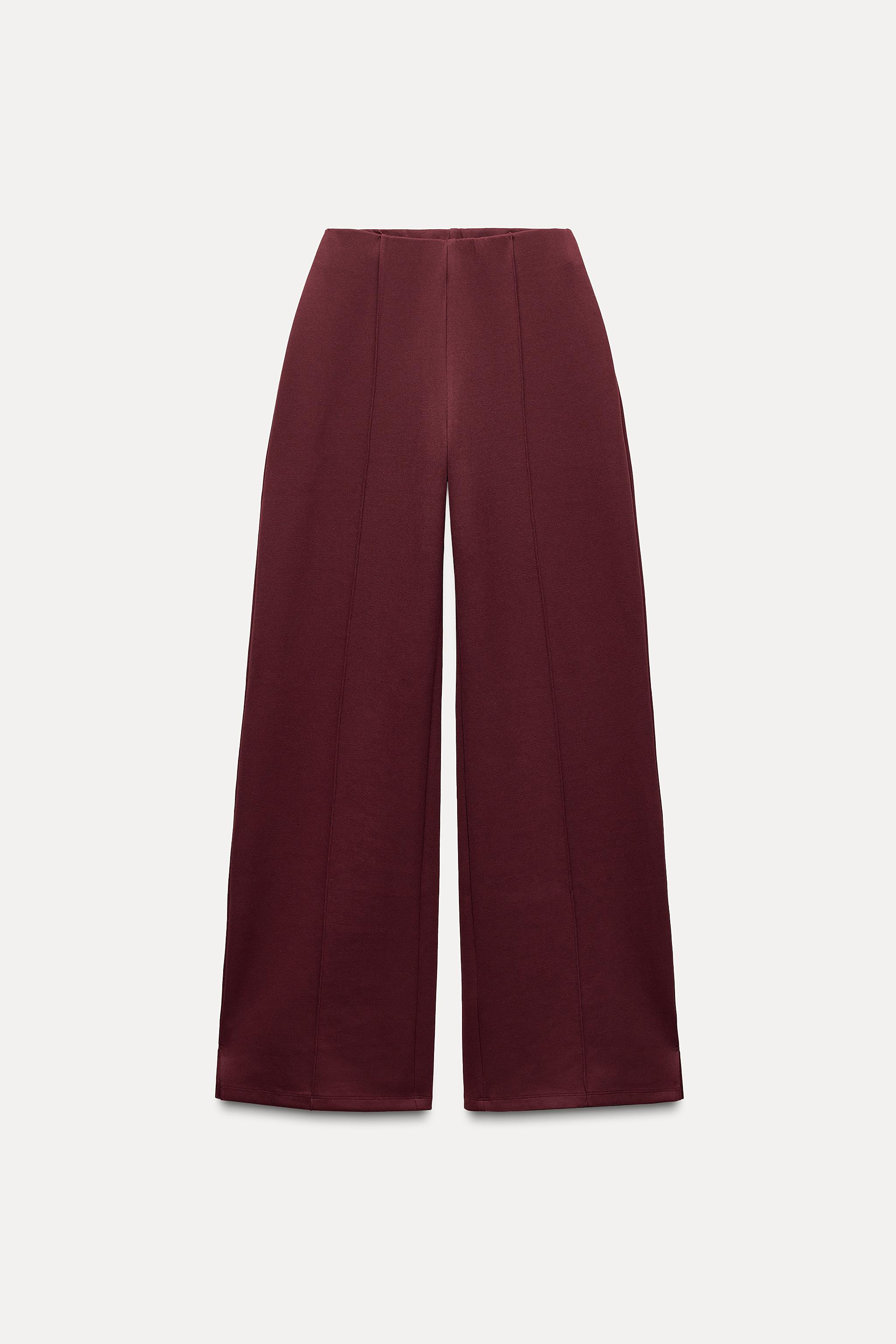 INTERLOCK PANTS WITH OPENING | Zara US