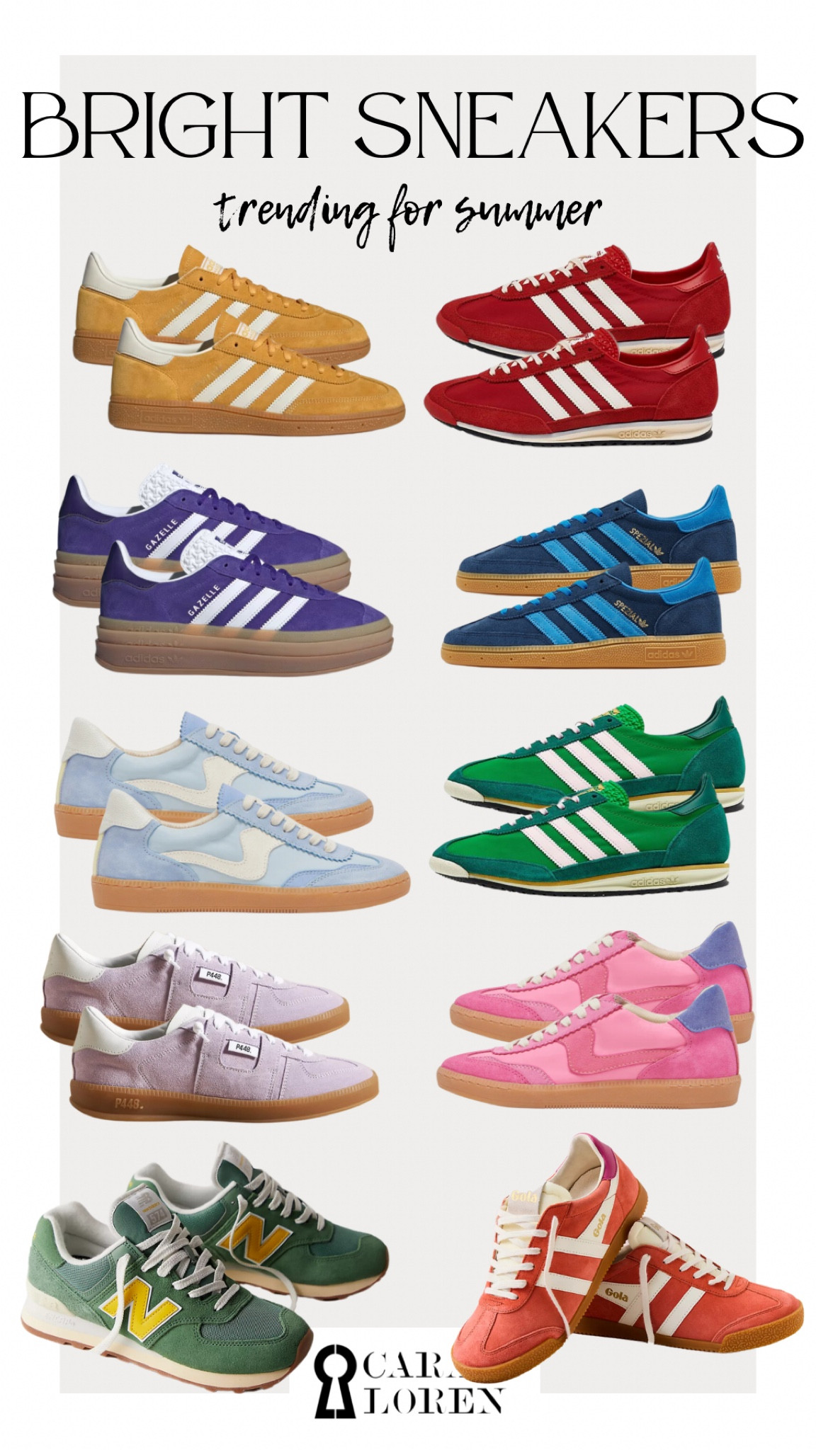 Loving all the fun colorful bright sneakers I’m seeing this summer! 

#LTKSeasonal #LTKStyleTip #LTKShoeCrush