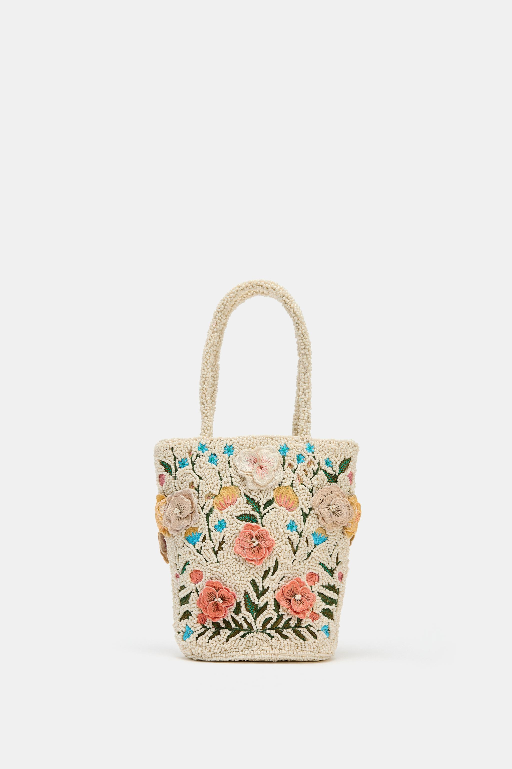 BEADED MINI HANDBAG | Zara US