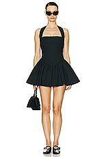 Faille Halter Mini Dress | FWRD 